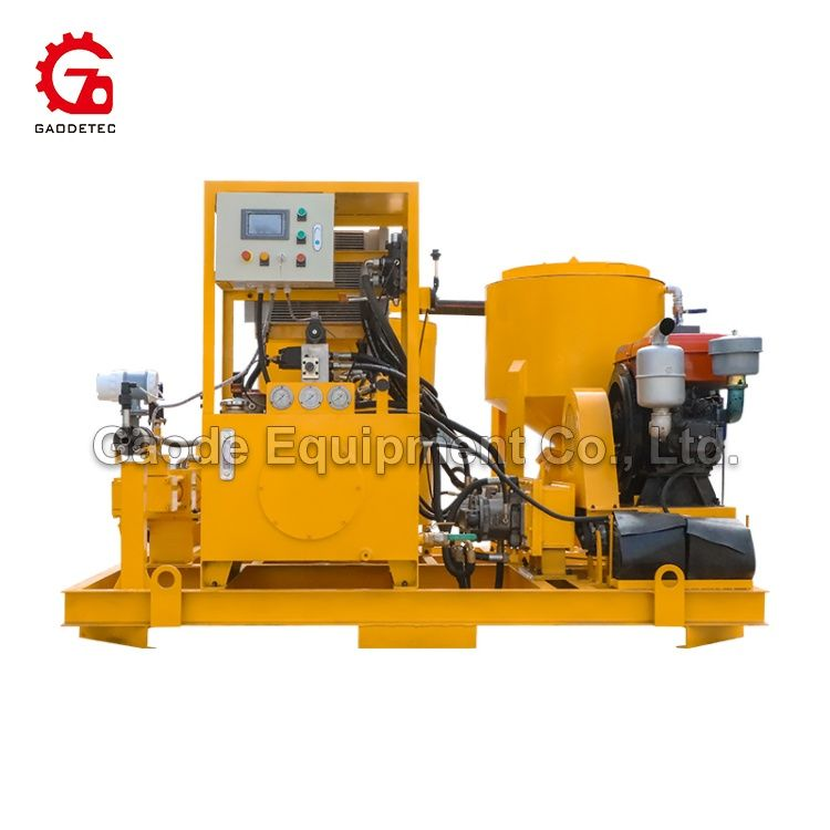 Gaodetec GGP220/350/50DPI-D High Work Efficiency Diesel Cement Grouting Injection Pump Station Gaodetec GGP220/350/50DPI-D High Work Efficiency Diesel Cement Grouting Injection Pump Station